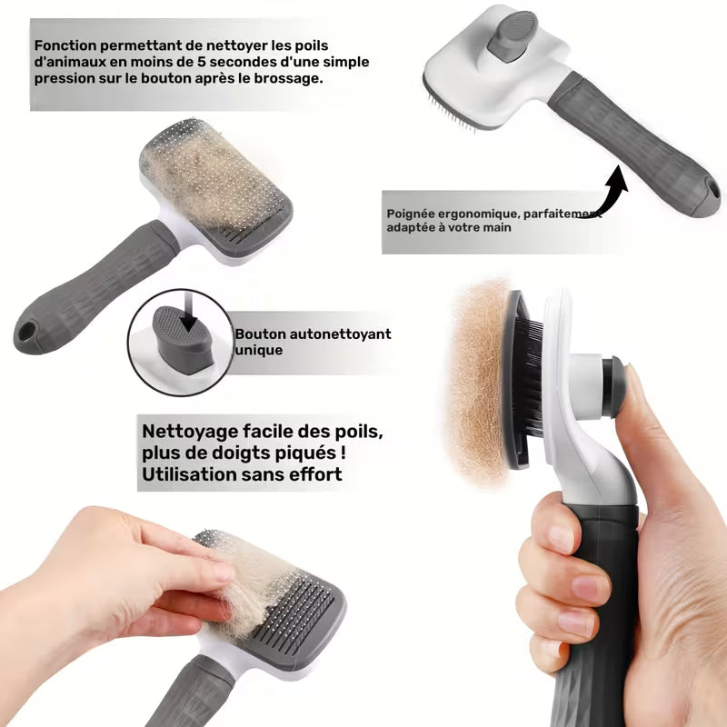 Brosse autonettoyante